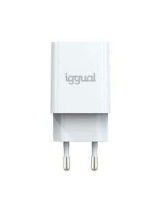 iggual Cargador de pared 1xUSB 5V/2.4A (12W) 2