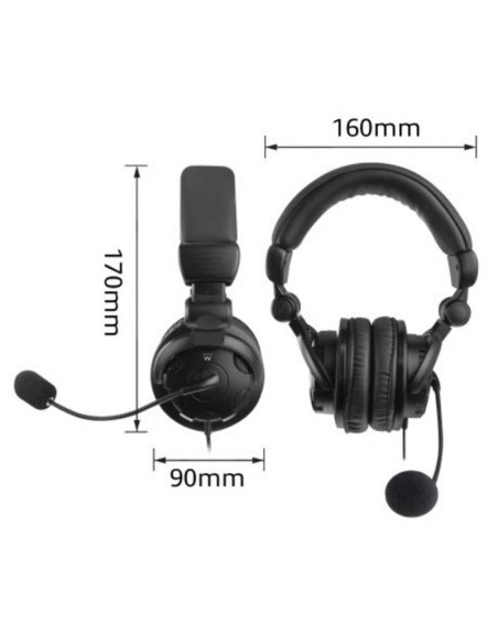 Ewent auricular EW3564 control volumen