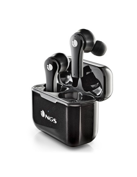 NGS Auriculares ARTICABLOOMBLACK Wireless Black