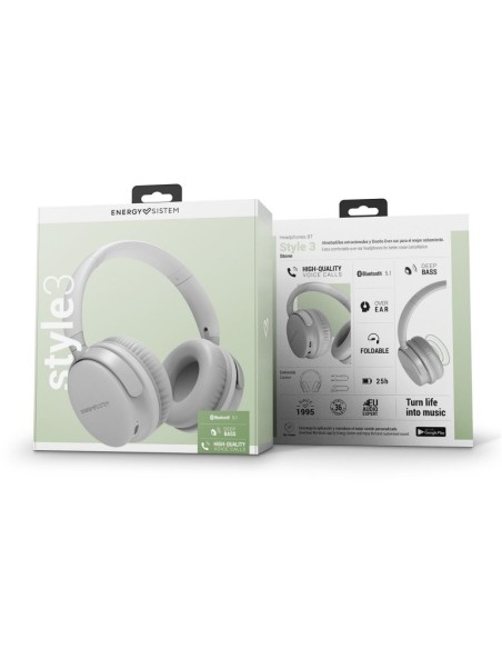 ENERGY SISTEM Auriculares BT Style 3 Stone