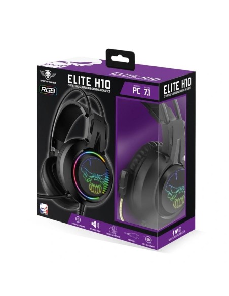 Spirit of Gamer Auricular Elite H10 Negro