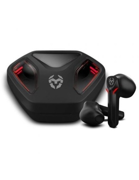 Auriculares Bluetooth Krom Kall con estuche de carga/ Autonomía 4h/ Negros