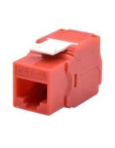 WP Keystone Cat 6a UTP RJ45/Hembra  Rojo