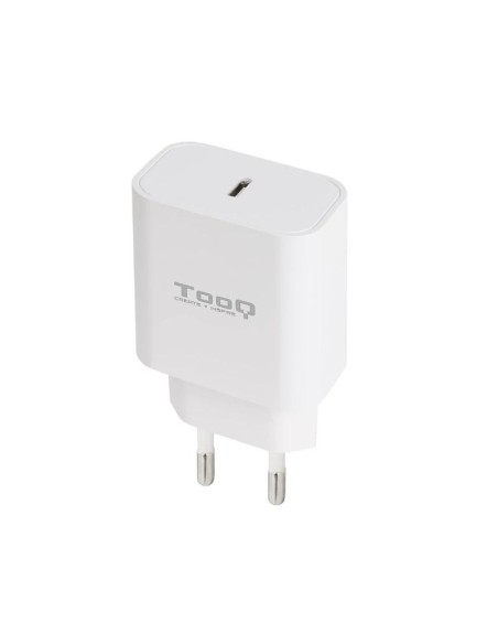 Tooq Cargador pared USB-C PD3.0 20W Blanco
