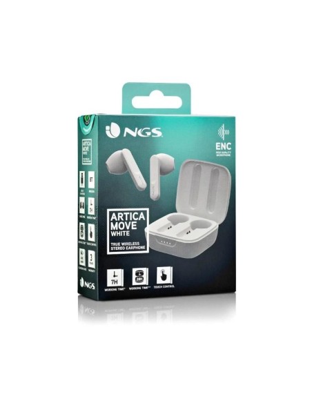 NGS Auriculares Artica Move BT y TW Stereo White