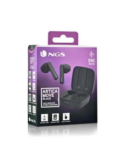 NGS Auriculares Artica Move BT y TW Stereo Black