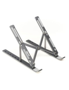 iggual Soporte elevador plegable portátil 17" gris