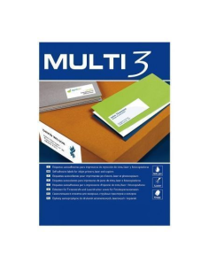 Etiquetas Adhesivas Apli Multi3/ 48.5 x 25.4mm/ 100 Hojas
