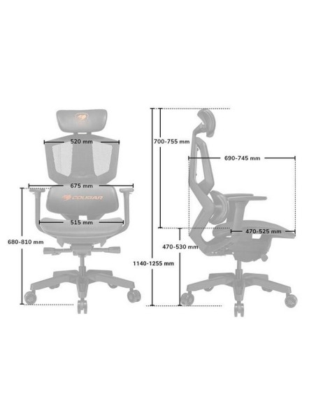 Cougar Silla Gaming Argo One Black