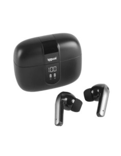 iggual Auriculares inalámbricos TWS Bluetooth negr