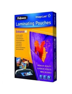 Fundas para Plastificar Fellowes 5306114/ A4/ 80 Micras/ 100 unidades
