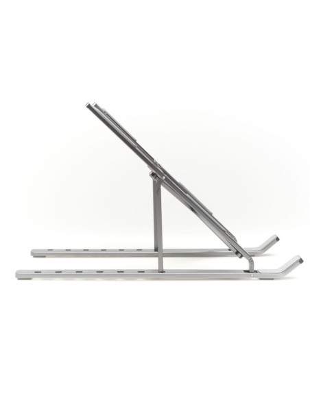 iggual Soporte elevador plegable portátil 17" gris