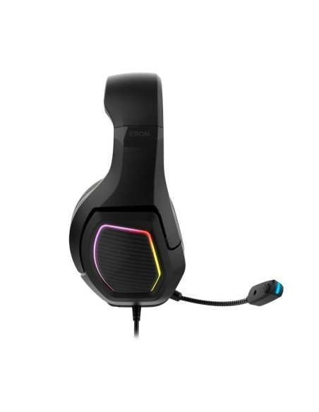 KROM KOPA AURICULARES GAMING 7.1 VIRTUAL NEGRO