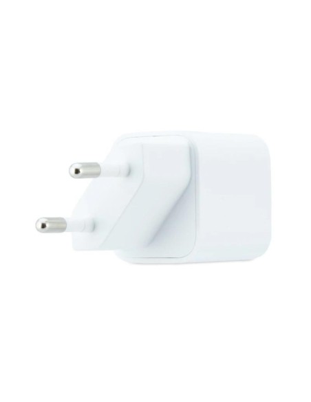 Coolbox Cargador Gan 20W USB-C/USB-A PARED