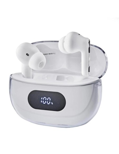 Intenso | Buds Plus Auriculares TWS ANC+ENC| Blanc