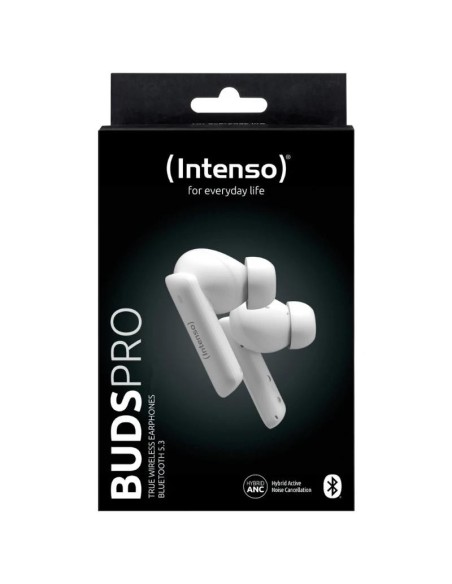 Intenso | Buds Pro Auriculares TWS H-ANC+ENC Negro