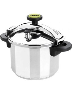 Olla a Presión Monix Classica M530001/ Ø22cm/ 4L/ Acero Inoxidable/ Apta para Inducción