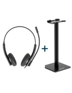 iggual Kit auriculares ENC3030 + soporte SA22 2