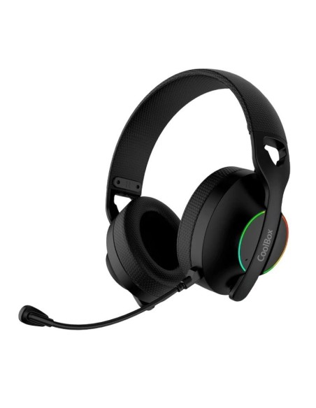 Coolbox Gaming Auriculares Diadema Mic WB01 RF+BT