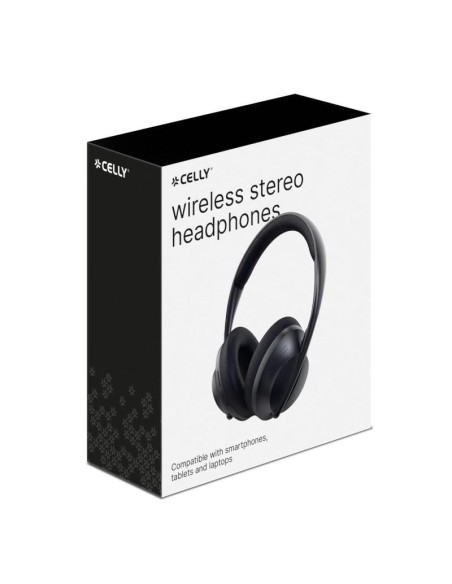 Celly Auricular Diadema Inalámbrico ARCHBEAT Negro