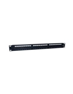 2LAN Patch Panel 19" CAT6A 24 Puertos UTP