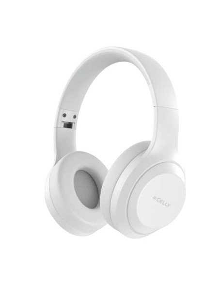 Celly Auricular Diadema Inalámbrico WAVEBEAT Blanc