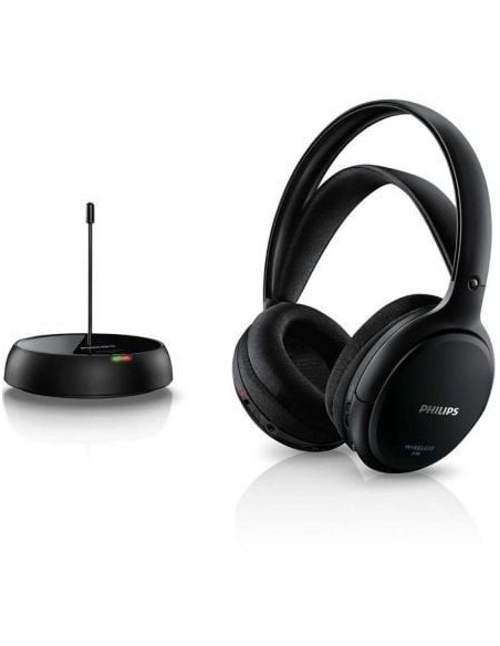 Auriculares Inalámbricos Philips SHC5200/ Radiofrecuencia/ Negros