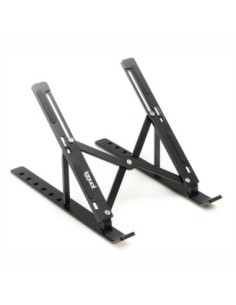 iggual Soporte elevador plegable portátil 17 negro