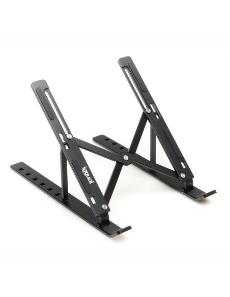iggual Soporte elevador plegable portátil 17 negro