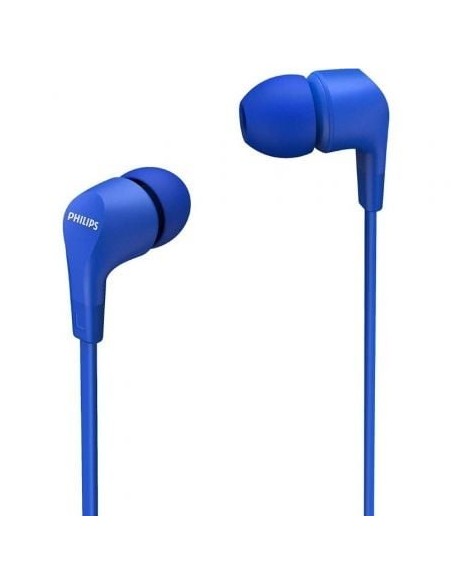 Auriculares Intrauditivos Philips TAE1105BL/ con Micrófono/ Jack 3.5/ Azules