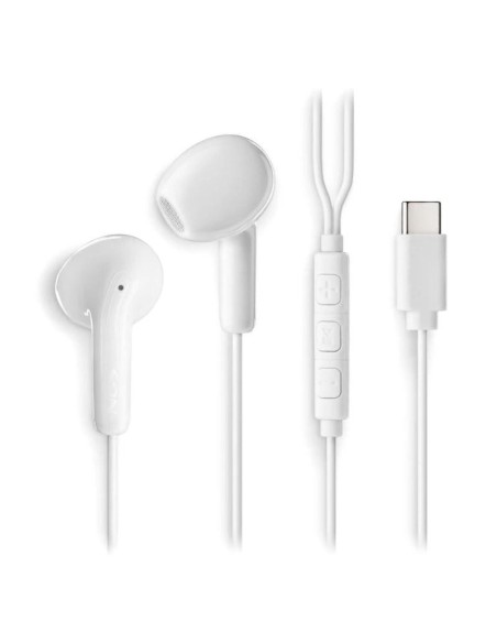 NGS Auricular Intraural Blanco Micro USB-C