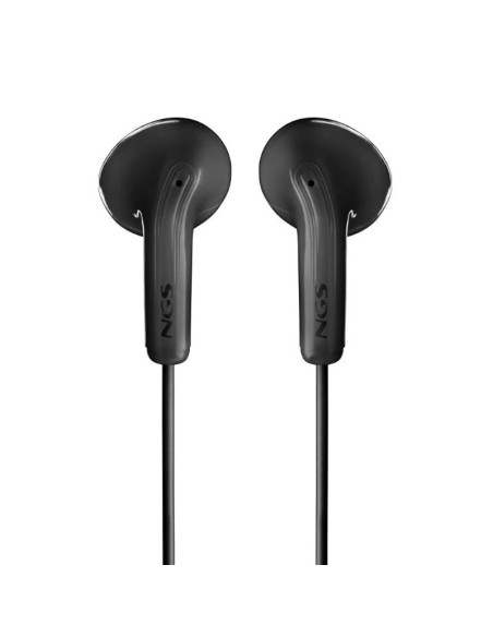 NGS Auricular Negro Estéreo Cable JACK 3.5 Mm