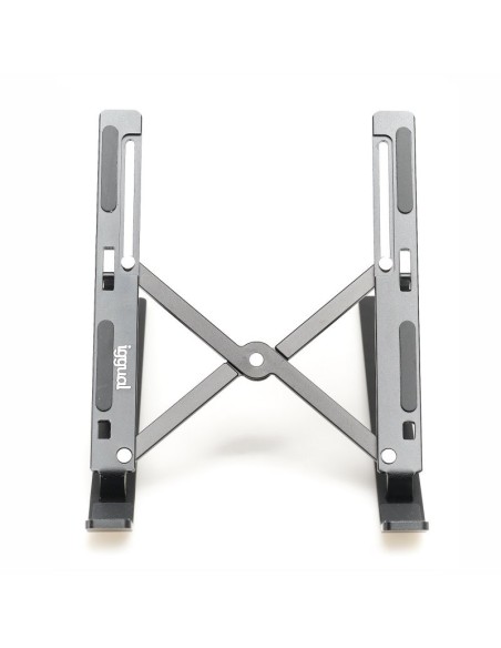 iggual Soporte elevador plegable portátil 17 negro