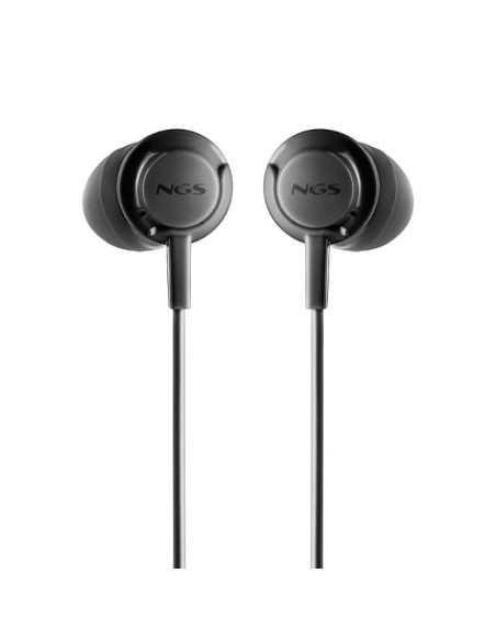 NGS Auricular Negro Estéreo USB-C Con Cable