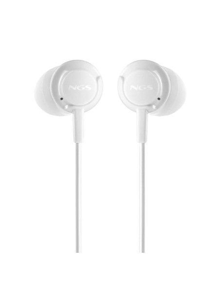 NGS Auricular Blanco Estéreo USB-C con cable