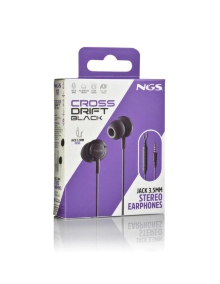 NGS Auricular Estéreo Cable JACK 3.5 Mm