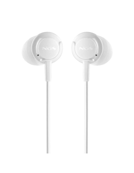 NGS Auricular CROSSDRIFT Blanco cable JACK 3.5 Mm