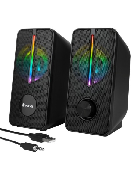 NGS Altavoces GAMING RGB 12W USB GSX-150