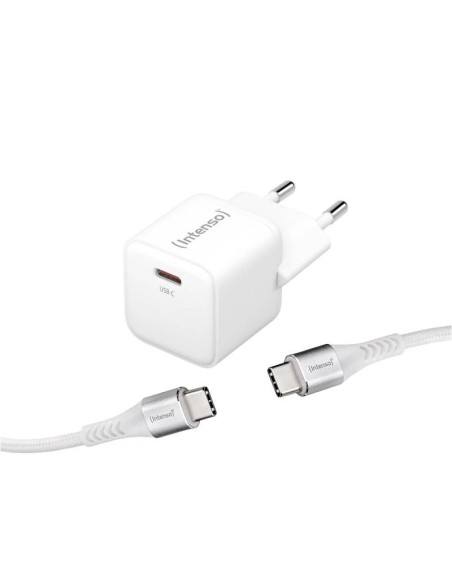 Intenso | KIT Cargador GaN W30C + Cable USB-C