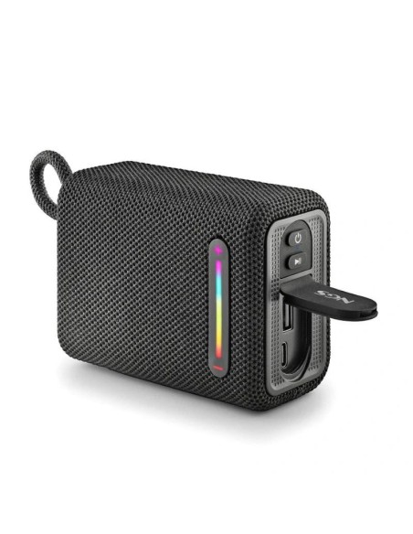 NGS Altavoz Rollerfuria1 BT RGB IPX6 Negro 15W
