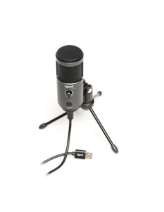 iggual Micrófono condensador Podcasting Pro gris 2