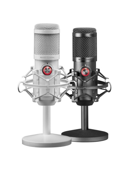 Mars Gaming PRO STUDIO Micrófono MMICX 96KHZ White