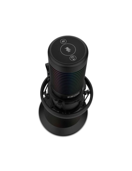 KROM Microfono KAZE Streaming Rgb