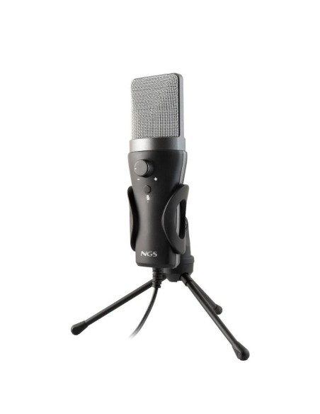 NGS Micrófono PC Usb con soporte tripode