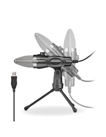 NGS Micrófono PC Usb con soporte tripode