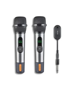 NGS Micrófonos inalámbricos Vocales Pack 2