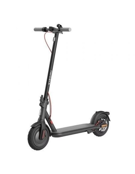 Patinete Eléctrico Xiaomi Electric Scooter 4/ Motor 600W/ Ruedas 10'/ 25km/h/ Autonomía 35km/ Negro