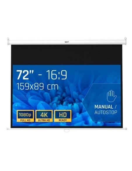 iggual Pantalla manual 16:9 72" 159x89 cm