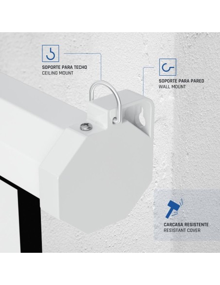 iggual Pantalla manual 16:9 72" 159x89 cm