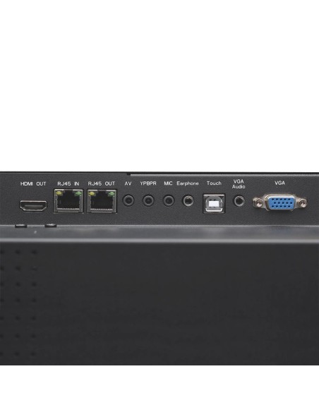 iggual Pantalla interactiva 4K ORCHID 86" Webcam